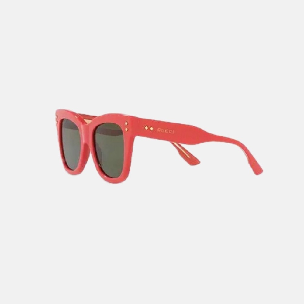 Gucci GG1082S 004 Pink Cat-Eye Sunglasses - Picture 4 of 9